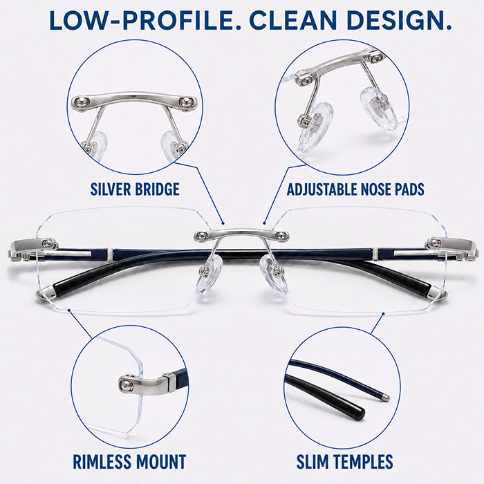 🔥2026 HOT SALE🔥Smart Auto-Focus Reading Glasses | Crystal Clear Vision for Seniors 👓❤️