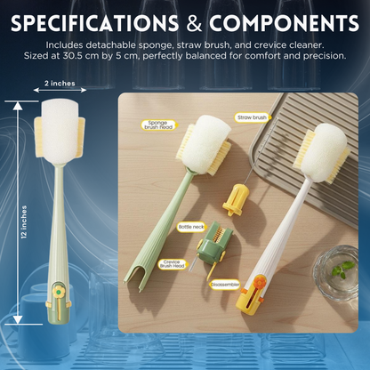 Fonome™ The Ultimate 5-in-1 Multifunctional Cleaning Brush