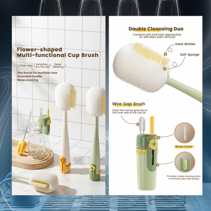 Fonome™ The Ultimate 5-in-1 Multifunctional Cleaning Brush