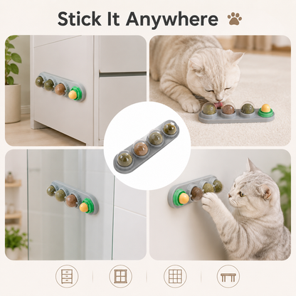 4 Flavor Cat Enrichment Station