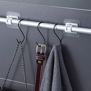 🔥2026 HOT SALE🔥StickLock™ No-Drill Curtain Rod Holders