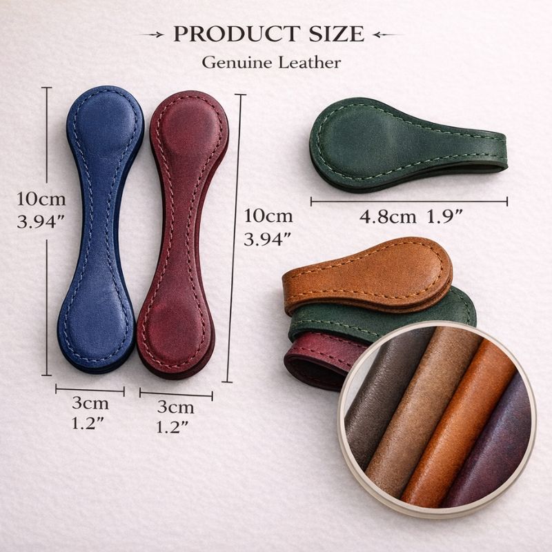 Fonome™ Genuine Leather Magnetic Bookmark | The Quieter, Smarter Way to Mark Your Page (Offer)