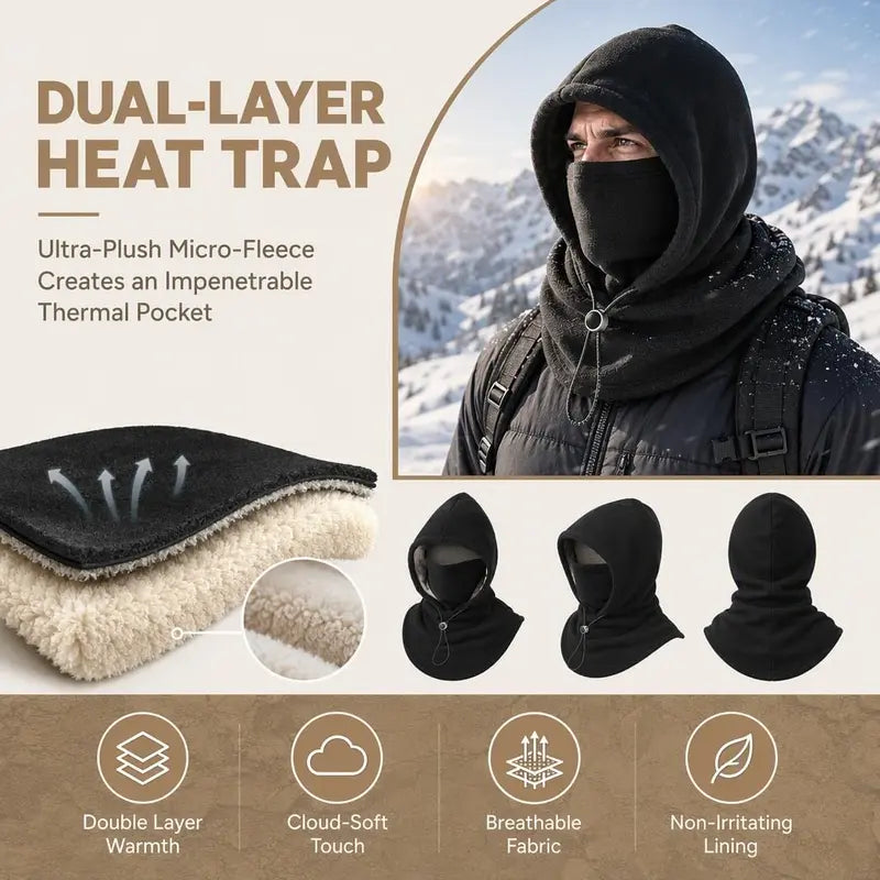 🔥 Warm Winter Sherpa Hat – Cozy, Soft & Cold-Weather Ready (offer)
