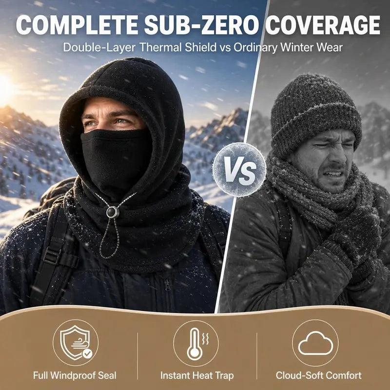 🔥 Warm Winter Sherpa Hat – Cozy, Soft & Cold-Weather Ready