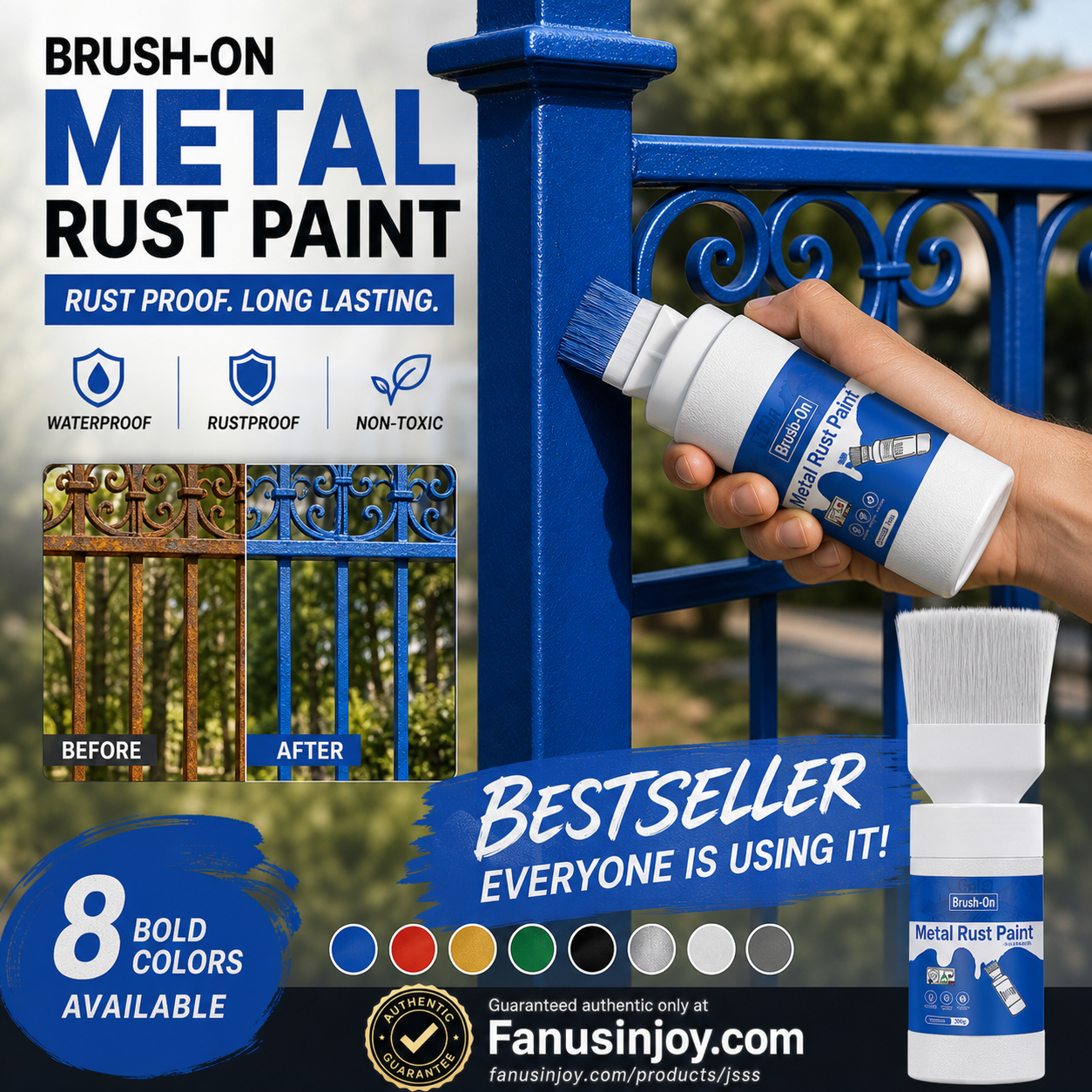 🥳2026 HOT SALE🥳💞50K+ SOLD!🖌️✨ 50% OFF! Water‑Based Metallic Silver Paint with Built‑in Brush – No extra brush needed. Covers scratches & stains in one simple spray. DIY home refresh! 🏠🎨 (offer)