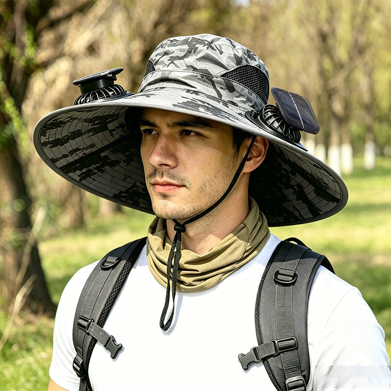 2026 HOT SALE | Solar Breeze Cooling Hat – Stay Shaded & Breezy Outdoors
