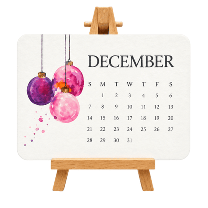 🎁 2027 Plantable Seed Paper Calendar — Use It, Then Grow It.🎁