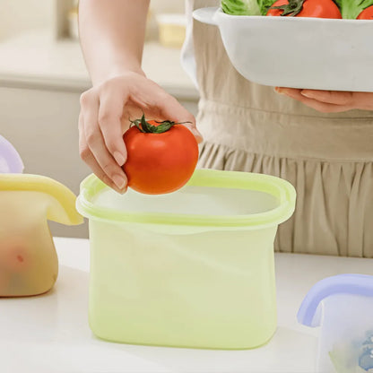 KUBOZN® 4-in-1 Silicone Food Bags — The Last Storage Solution You'll Ever Need