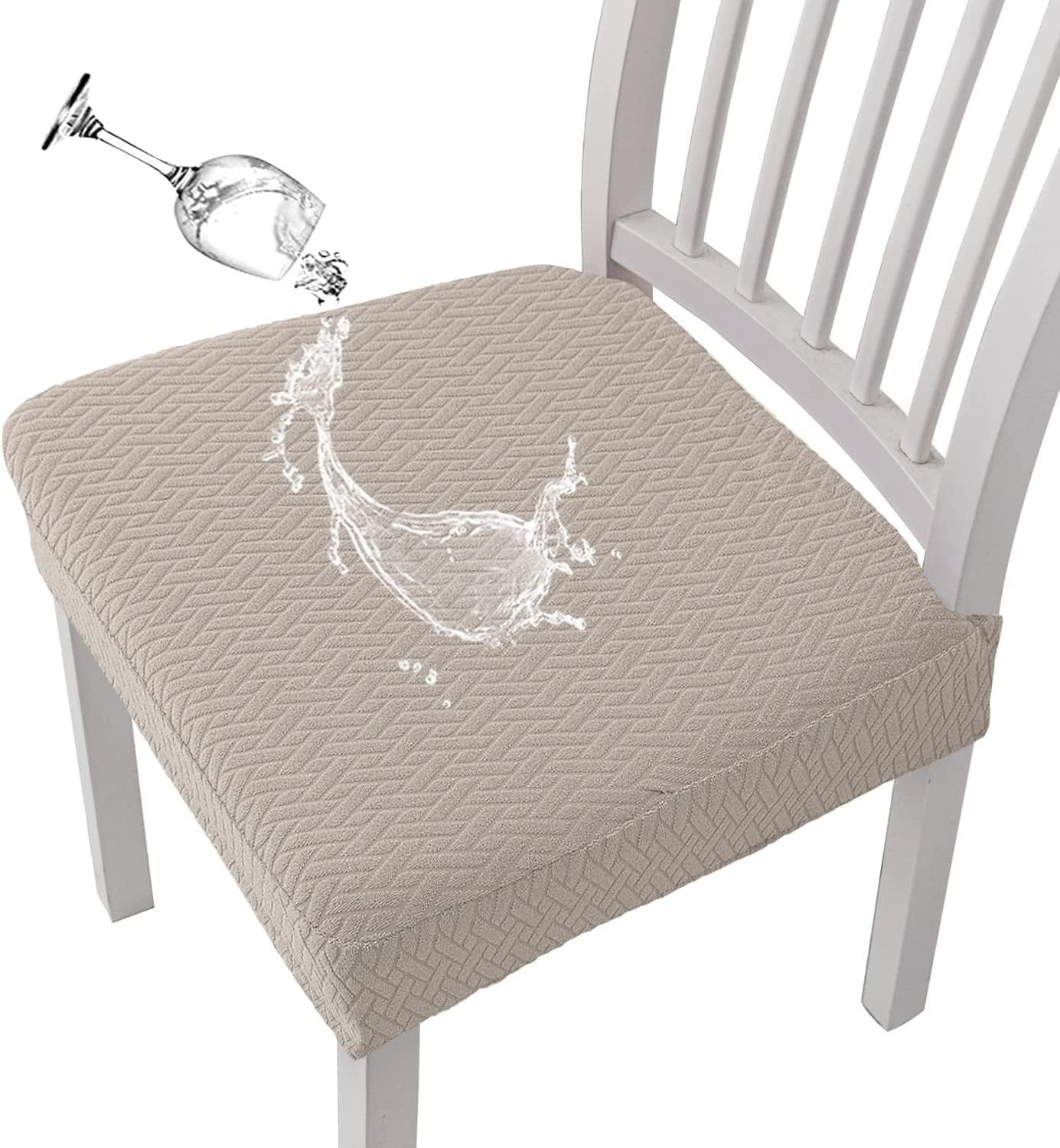 ⏳ FINAL 24 HOURS · 50% OFF🪑Waterproof Jacquard Chair Seat Covers – Protect And Refresh