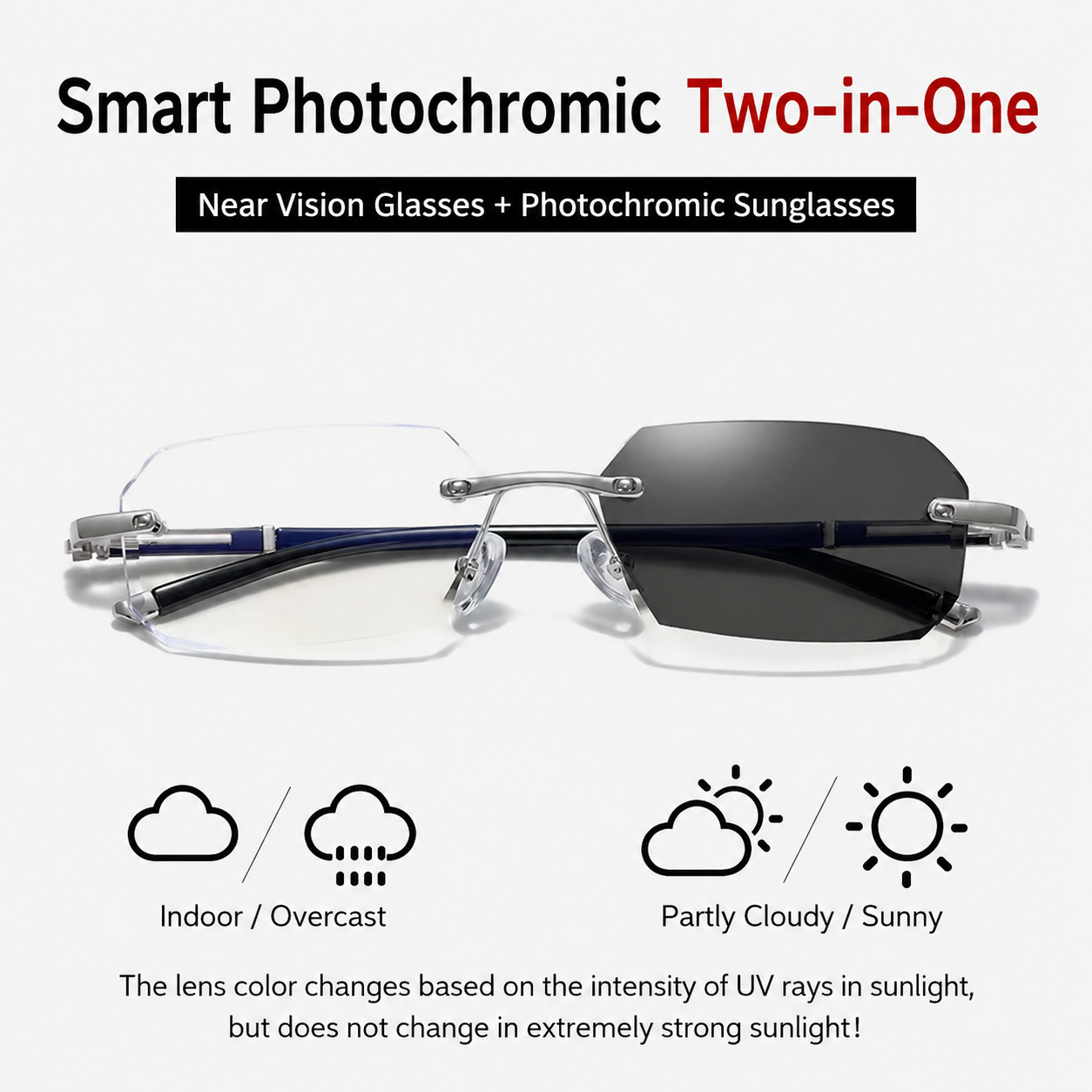 Smart Auto-Focus Reading Glasses | Crystal Clear Vision for Seniors 👓❤️ (Copy)