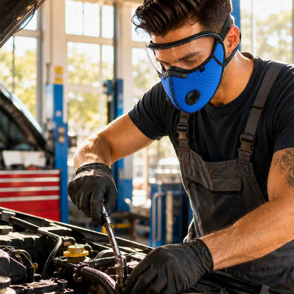 🔥2026 HOT SALE🔥GarageShield™ Full-Face Dust Shield for Garage & Shop Work