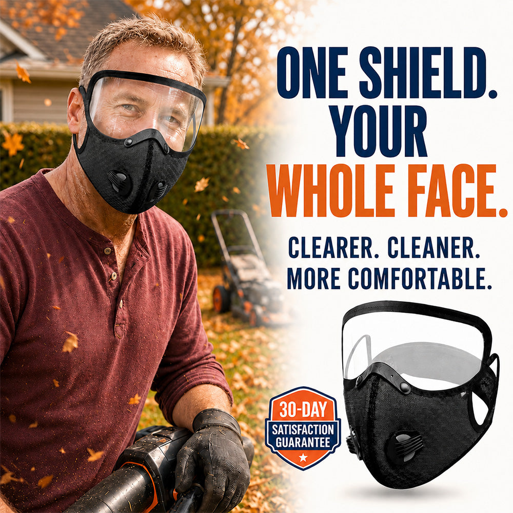 🔥2026 HOT SALE🔥FONOME GardenShield™ Full-Face Outdoor Protection System