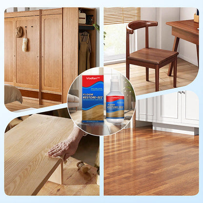 Floor Restorer – Fast-drying, non-toxic shine. ✨
