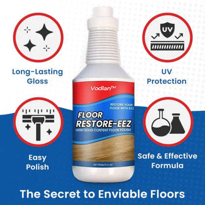 Floor Restorer – Fast-drying, non-toxic shine. ✨ (Offer)