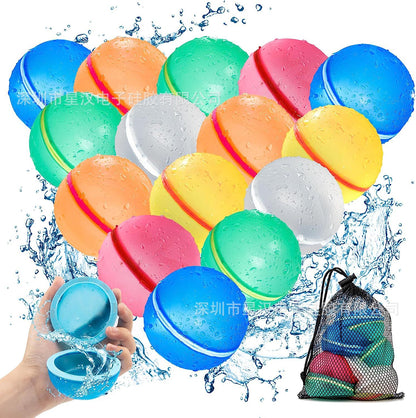🥳2026 HOT SALE🥳💞50K+ SOLD!🌊🧸Non‑Magnetic Water Balloons – Fill under water, self‑sealing. Easy rinse & store. A smarter way to splash. 🏖️✅