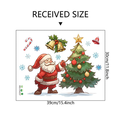 ⏳Surprise price: Buy 5 Get 3 Free🔥Christmas Creative Wall Sticke🎁🎅
