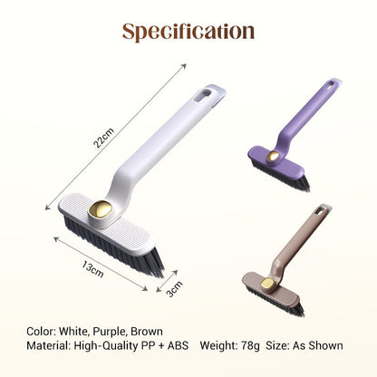 🔥LAST DAY SALE-50% OFF🎁3-In-1 Multi-Function Rotating Crevice Cleaning Brush