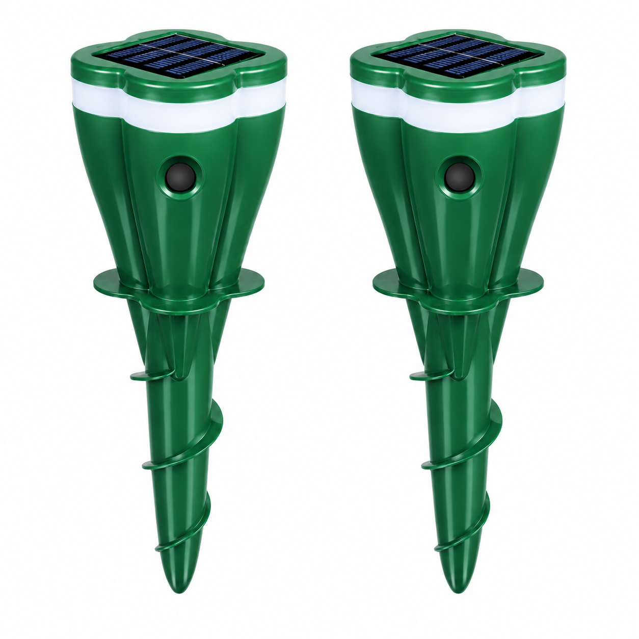 Fonome™ Solar Sonic Mole Repellent Stakes – Waterproof Ultrasonic Yard Pest Repeller (Offer)