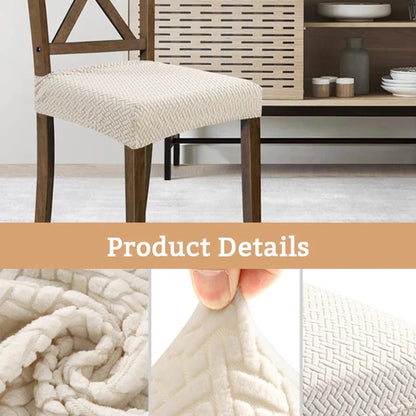 ⏳ FINAL 24 HOURS · 50% OFF🪑Waterproof Jacquard Chair Seat Covers – Protect And Refresh