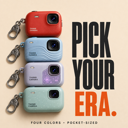 📸 FONOME™ SnapCharm Mini Camera – Tiny Camera, Big Memories