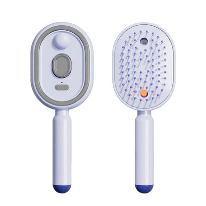 Fonome™ Electric Mist Air Cushion Massage Comb – Hydrating Anti-Frizz Hair Brush for Smooth, Tangle-Free Hair (Offer)