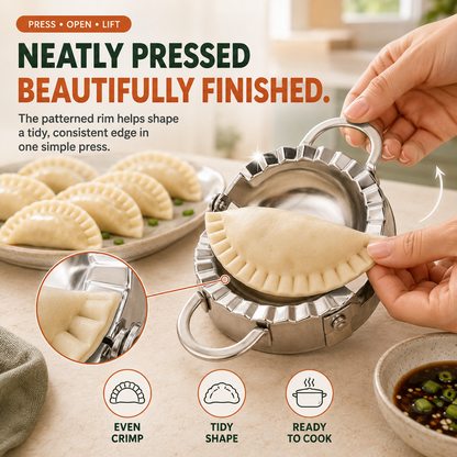 🥟 Dumpling Maker & Dough Cutter Set – Roll, Fill & Seal Homemade Dumplings Easily