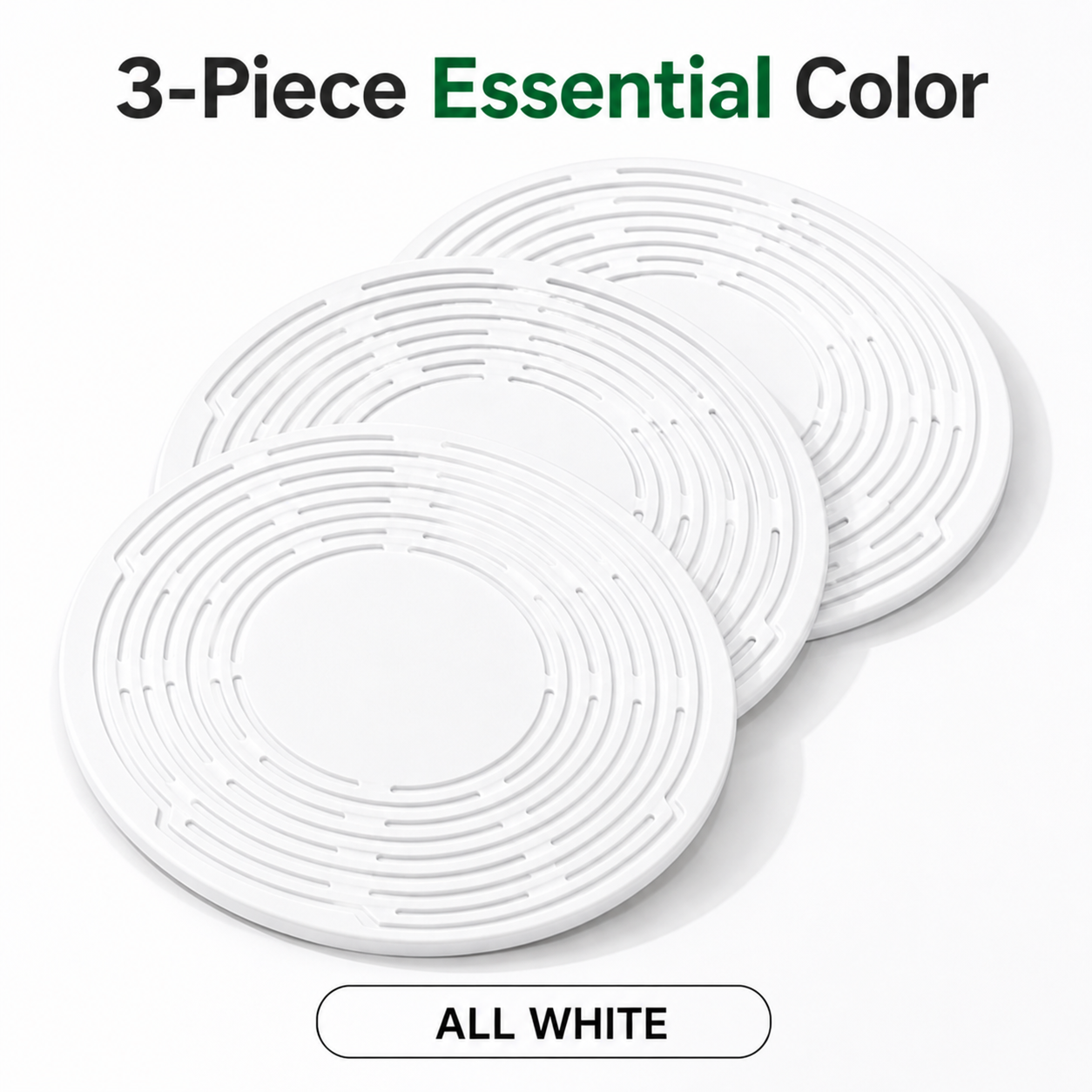 🍲 Fonome 2-in-1 Zero-Void Silicone Mesh Bag & Heat-Resistant Trivet Mat Set