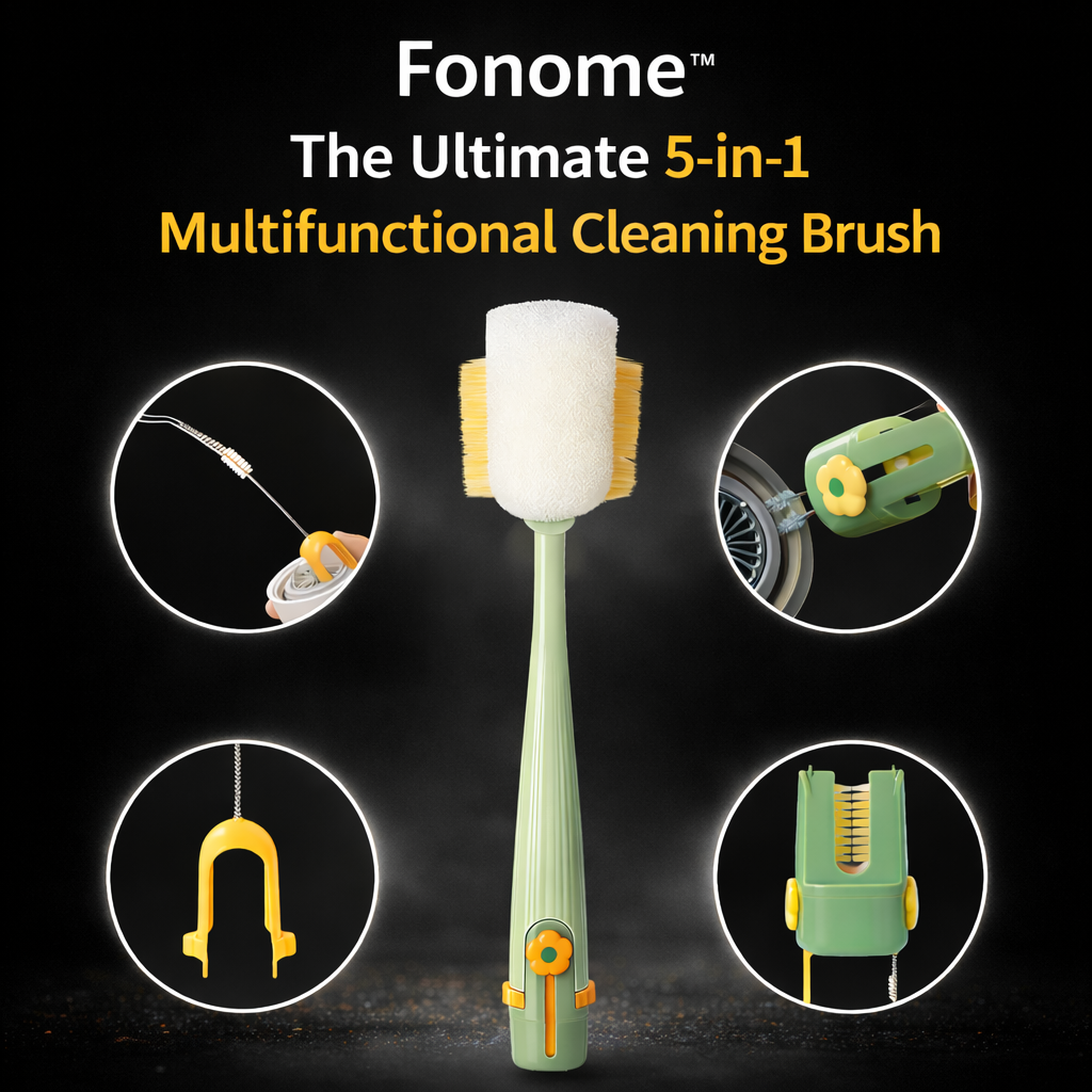 Fonome™ The Ultimate 5-in-1 Multifunctional Cleaning Brush