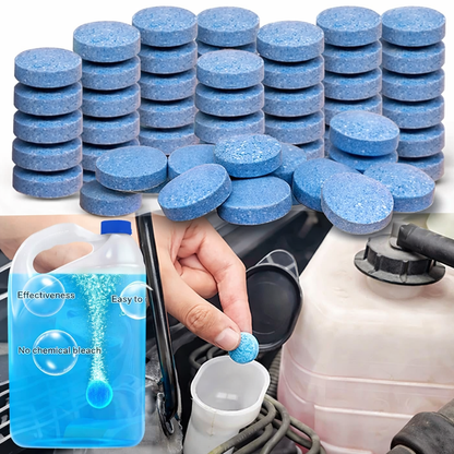 Fonome™ Windshield Washer Tablets – Crystal Clear, Streak-Free in Seconds