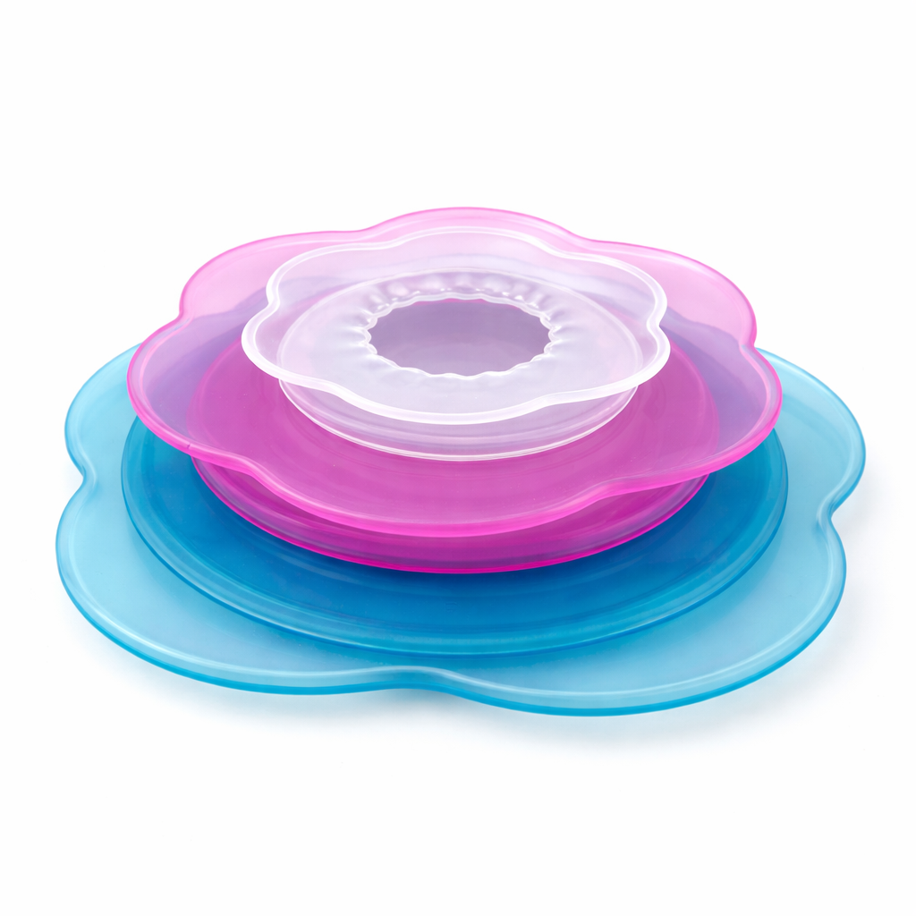Fonome™ Reusable Silicone Stretch Lids – No More Plastic Wrap