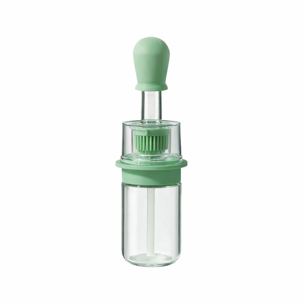 Fonome™ 2-in-1 Glass Oil Bottle with Integrated Brush