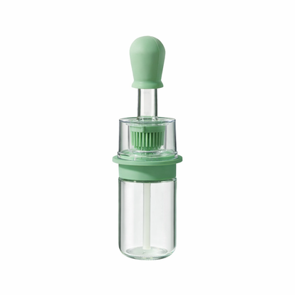 Fonome™ 2-in-1 Glass Oil Bottle with Integrated Brush — The Precision Squeeze-to-Baste Solution for Fresh-Separated, Mess-Free Cooking (Offer)