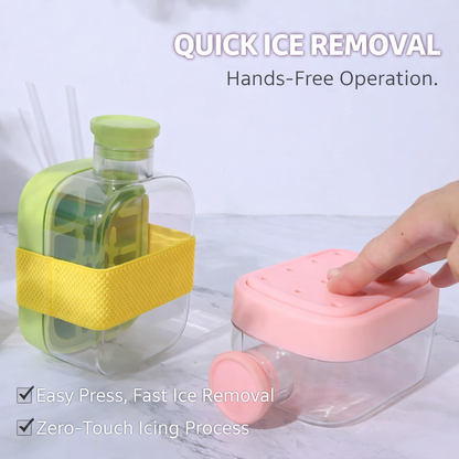 Fonome™ Ice Maker Bottle – No-Touch & Leakproof (Offer)