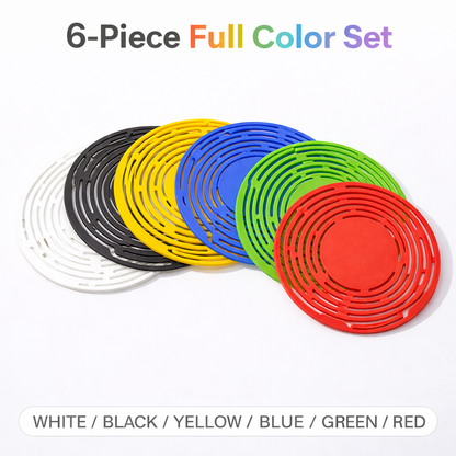 🍲 Fonome 2-in-1 Zero-Void Silicone Mesh Bag & Heat-Resistant Trivet Mat Set