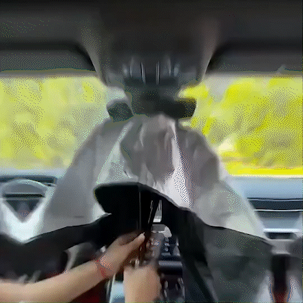 CoolFold Auto Sunshade ❄️Keep Your Car Up to 50°F Cooler in Seconds Blocks 99% of UV Rays (offer)