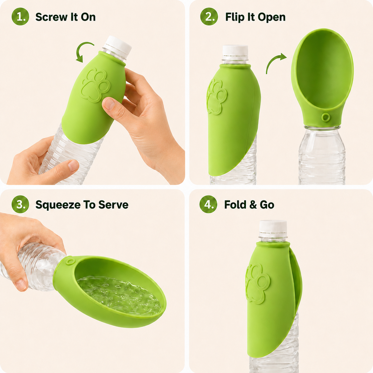 Fonome™ Portable Dog Water Bottle Cap