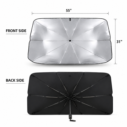CoolFold Auto Sunshade ❄️Keep Your Car Up to 50°F Cooler in Seconds Blocks 99% of UV Rays (offer)