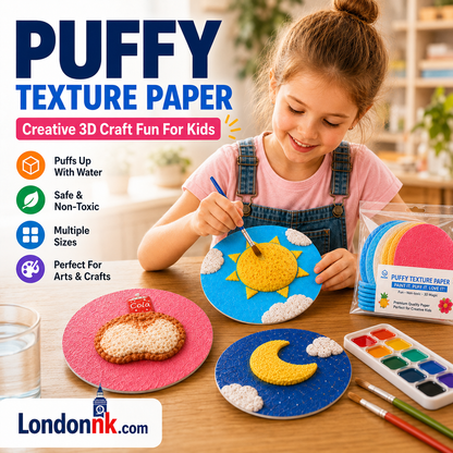 🎄Special Surprise Offer £6.99🎁Buy 3 Get 2 Free！🔮Master the magic of painting！👩‍🎨Foam Texture Painting Paper🎁