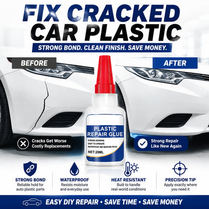 🚗 Plastic Repair Glue Fix Cracked Car Parts Without Replacement 🔧