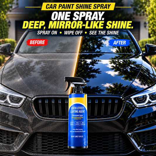 🚙✨ Deep Mirror Shine Spray – Make Your Car Look New Again Without Waxing or a Trip to the Detail Shop