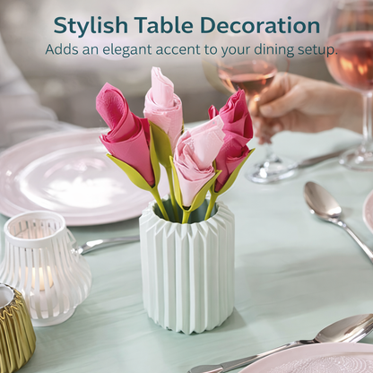 Fonome™ BloomTwist™ 3-Second Rose Maker — Turn Ordinary Napkins into Table Art (Offer)