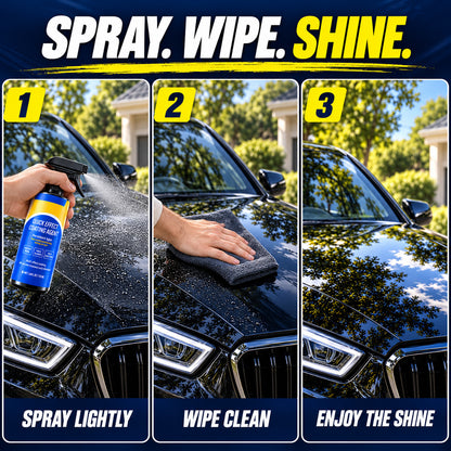 🚙✨ Deep Mirror Shine Spray – Make Your Car Look New Again Without Waxing or a Trip to the Detail Shop