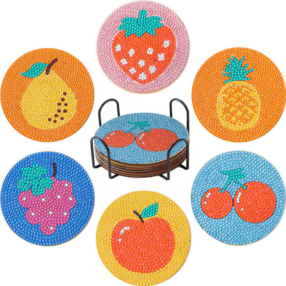 Fonome™ DIY Diamond Painting Coaster Kits (Set of 6)