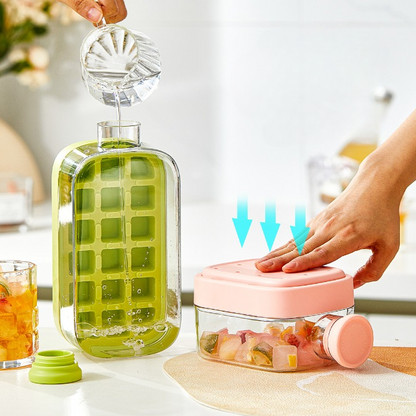 Fonome™ Ice Maker Bottle – No-Touch & Leakproof (Offer)