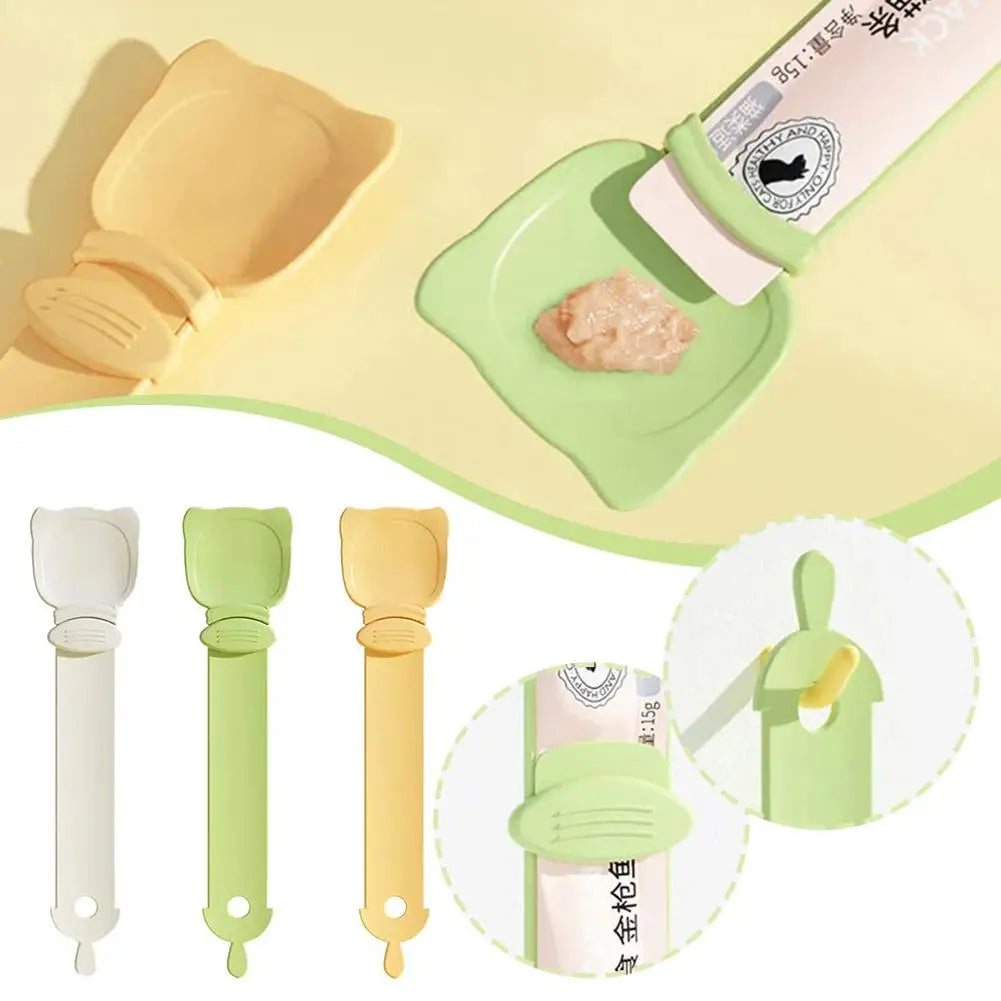 Fonome™ Cat Treat Squeezer Set (3-Pack) – No Mess, No Scratches