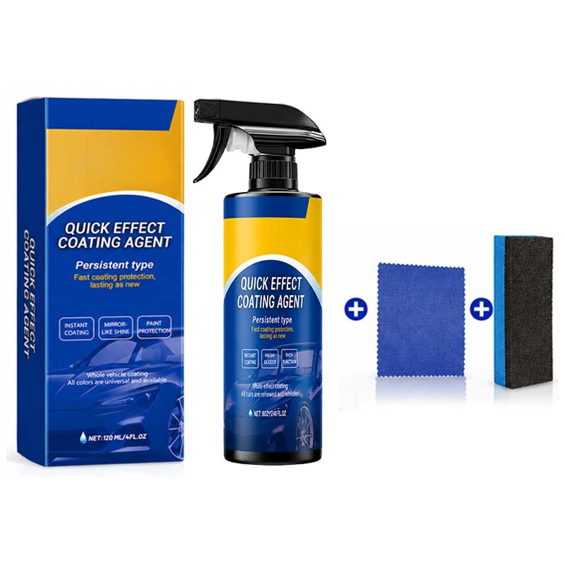 🚗✨ Advanced Car Quick-Acting Coating Agent Spray – Clean, Shine & Protect in Minutes