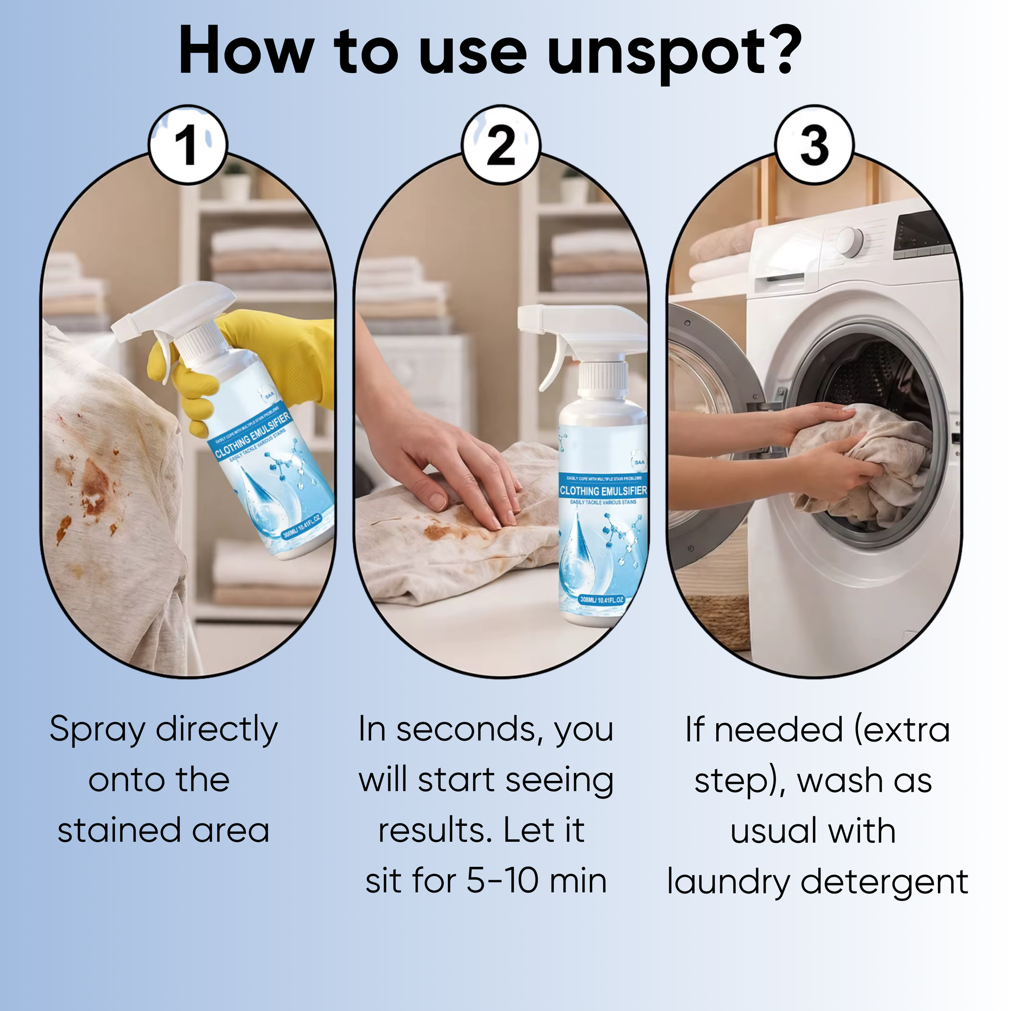 Fonome™ Unspot - Magic Stubborn Stain Remover (Offer)
