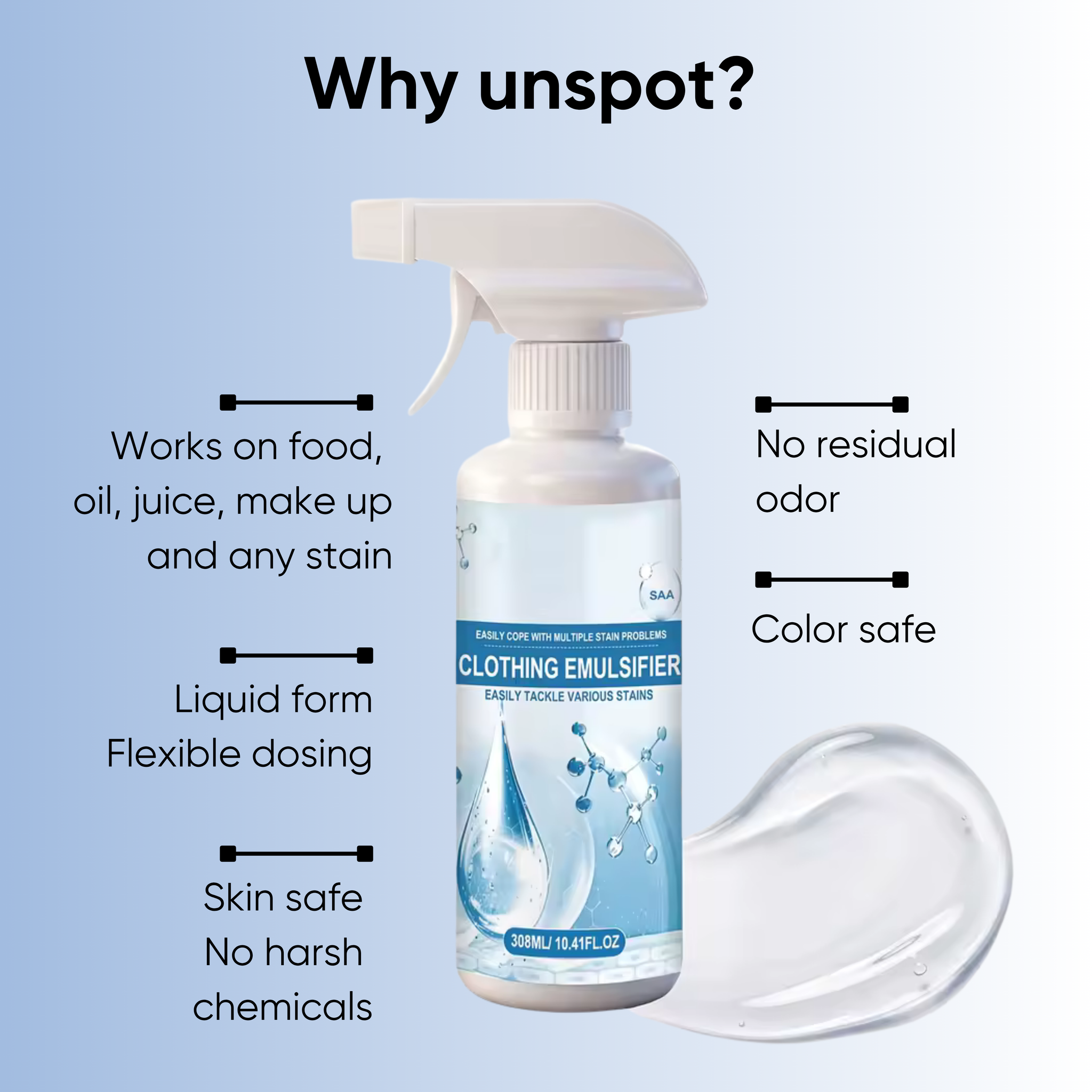 Fonome™ Unspot - Magic Stubborn Stain Remover (Offer)