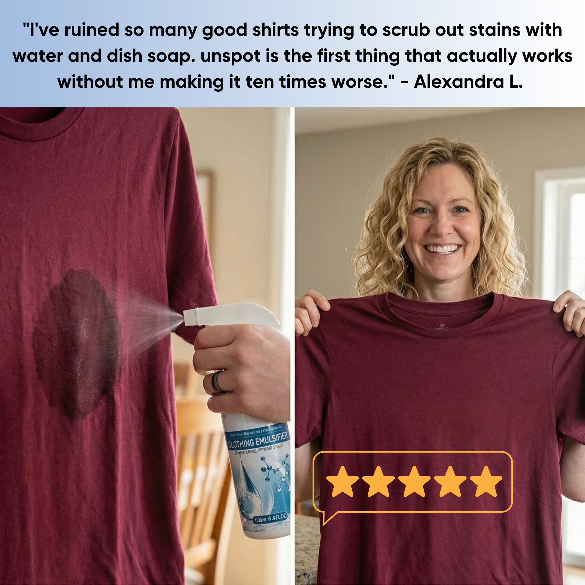 Fonome™ Unspot - Magic Stubborn Stain Remover (Offer)