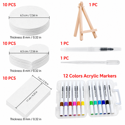🎄Special Surprise Offer £6.99🎁Buy 3 Get 2 Free！🔮Master the magic of painting！👩‍🎨Foam Texture Painting Paper🎁